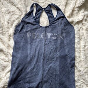 Peloton Blue Racerback Tank Top